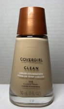 Covergirl Clean Liquid Foundation 110 Classic Ivory