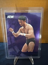 KATSUYORI SHIBATA 2025 Metal Universe AEW #27 Purple Spectrum FX  /199