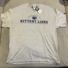 NWT - Vintage - PROPERTY OF PENN STATE - NITTANY LIONS - Gray T Shirt - XL