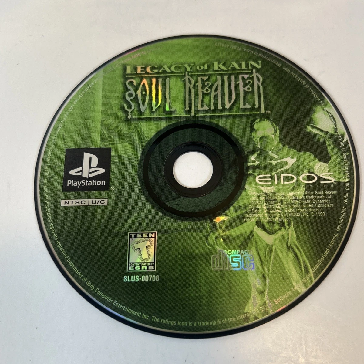 Legacy of Kain : Soul Reaver - Pal Fr Complet Tbe / Disque Etat Neuf