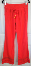 Love Tree Linen Blend Boho Pull-On Pants Size S