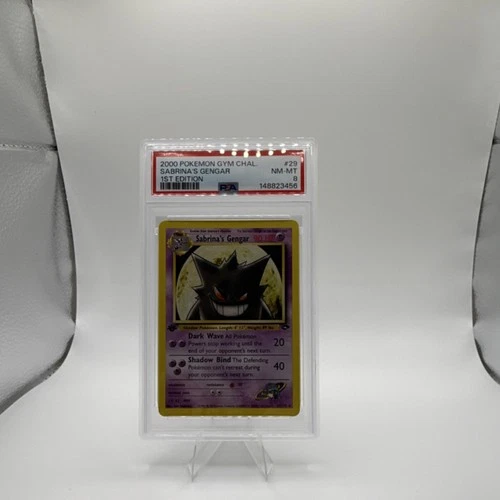 Pokémon TCG Sabrina's Gengar Gym Challenge 1st Edition 29/132 Rare PSA 8 90 HP