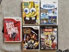 Nintendo Wii & GameCube Game Lot – 5 Games – Complete in Box with Manuals