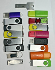8 GB USB Flash Drives LOT OF 17 Unbranded Storage - 136 GB TOTAL