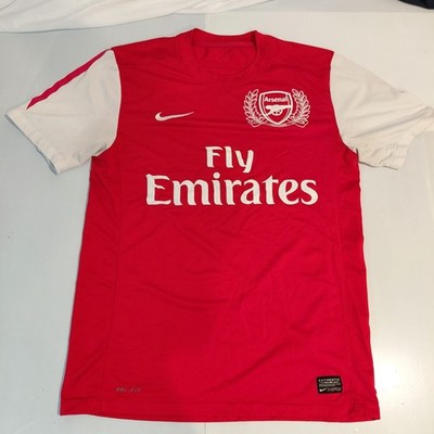 Nike Arsenal Dri-Fit Soccer Jersey Fly Emirates 125th Anniversary Nike Arsenal Dri-Fit Soccer Jersey Fly Emirates 125th Anniversary