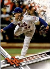 2017 Topps Walmart Holiday Snowflake #HMW137 Noah Syndergaard - BB