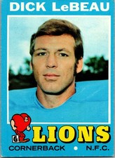 1971 Topps #154 Dick LeBeau