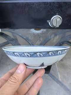 Antique Chinese Ming Jiajing Porcelain Blue White Bowl It Marked Asian China