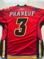 Dion Phaneuf #3 Calgary Flames Reebok NHL Hockey Jersey Size Medium RED HOME