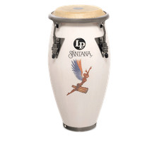 LP&reg; Santana Abraxas Mini Tunable Conga White