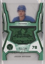 2021-22 SPx Finite Rookies Green 11/199 Jacob Bryson #F-39 0il7
