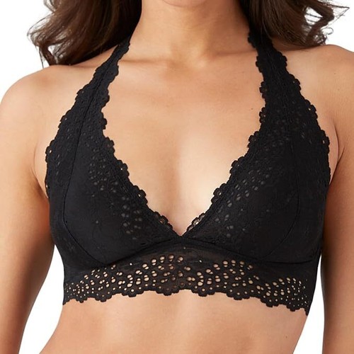 b.tempt'd 910319 INSPIRED Eyelet Bralette WHITE AND BLACK NWT $32 - 第 1/23 張圖片