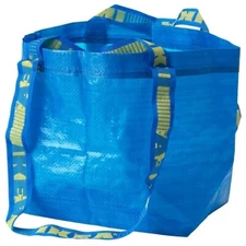 5 pcs IKEA Brattby Shopping Storage Tote Small Bag Grocery Laundry Free Shipping
