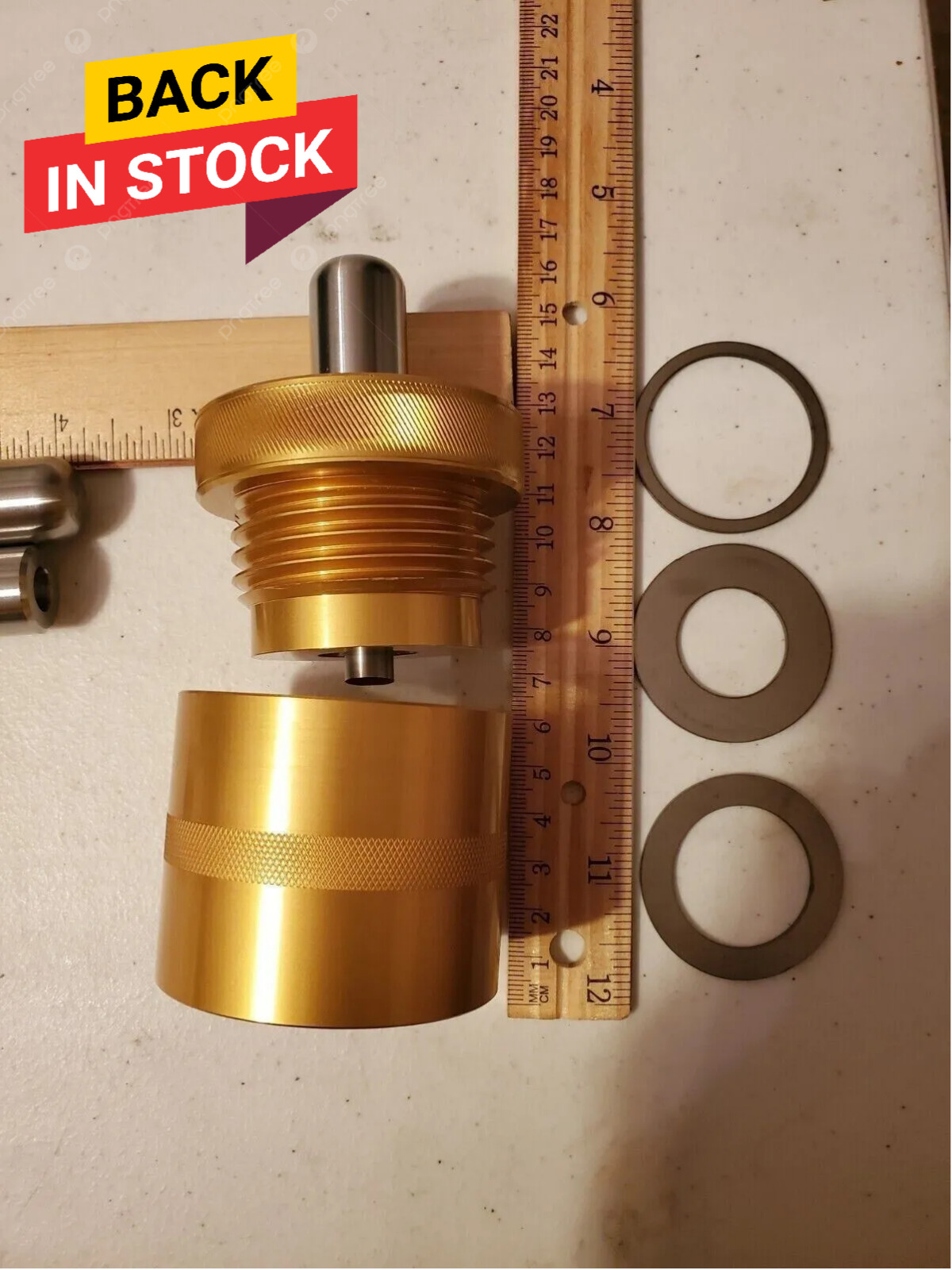 S L1600 Coin Ring Punch Make, Self Centering Coin Ring Kit $$$$ Make Money Ooohyea