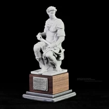 Handcrafted Roman Empire Statue, Giuliano de' Medici Renaissance Sculpture Decor