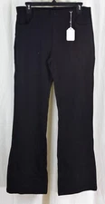 Stelle Women's Flare High Waist Jegging Black Size Medium