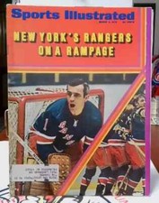March 2, 1970 Eddie Giacomin New York Rangers Sports Illustrated