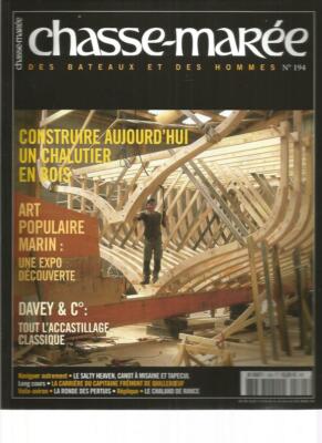 JAGD-GEZEITEN NR. 194 CONS. HOLZTRAWLER / DAVEY & Cie: TT L'ACCASTILLAGE CLASS.