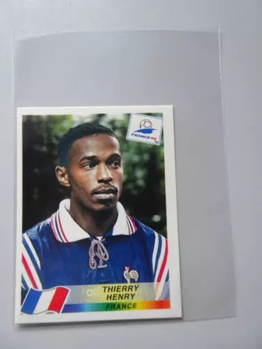 1998 Panini World Cup, sticker no. 172 unglued, Thierry Henry