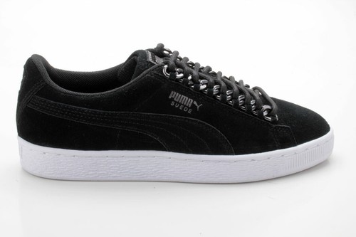 Puma Suede Classic x Chain WN's Damen Sneaker Schuhe 367352 02 schwarz-silber - Bild 1 von 6