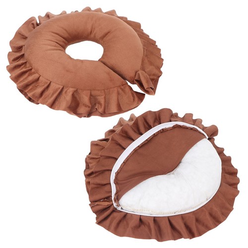 U Shaped Neck Support Cushion Soft Table Bed Face Pillow for Beauty