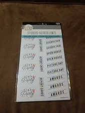 NEW The Happy Planner TEACHER Icons Stickers 133 pcs me and my BIG ideas 5 Sheet