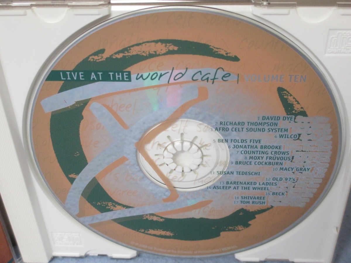 Live At the World Cafe - Volume 10 (CD - 2000 - WC0110L) WXPN