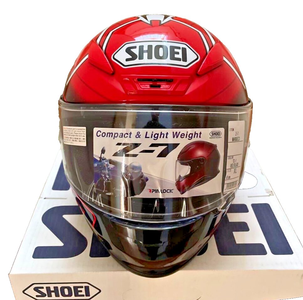 Shoei Z-7 Marquez 3 Red Black Full Face Helmet 2015 Model