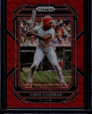 2023 Panini Prizm #205 Vince Coleman Ruby Wave Prizm | eBay