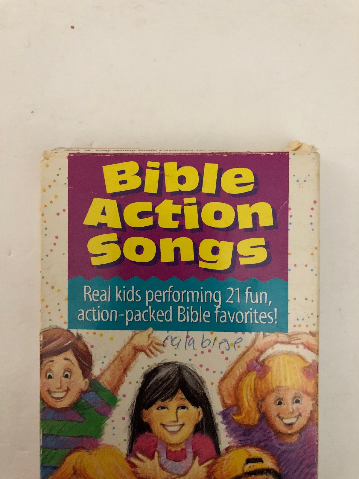 Bible Action Songs-21 Favorite Songs(VHS,1994)RARE VINTAGE-COLLECTIBLE ...
