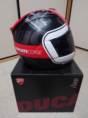 Arai RX-7X Ducati Corse V3 Corsair-X L size 59-60cm With Clear