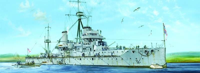 Trumpeter 05329 - 1:350 HMS Dreadnought 1915 - New