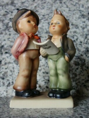 Hummel Figur Hum 130 ''Duett, Sängerpaar * Duet'' FM 6 * original Hummelfigur !