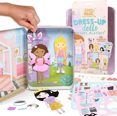 white christmas dresses 2 in 1 Dress Up Doll – K's Kids EU main image 1