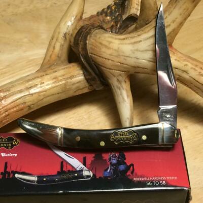 Frost Steel Warrior Dino Rock Resin Texas Toothpick Pocket Knife FSW109DR