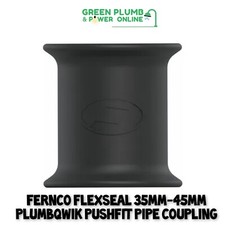 Fernco Flexseal 35mm-45mm Plumbqwik Pushfit Pipe Coupling