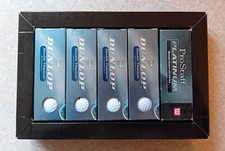 Dunlop Double Titanium Distance x12 & Wilson ProStaff Platinum x3 Golf Balls New