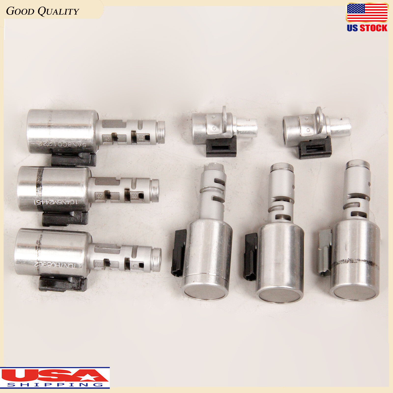 6speed 09G Transmission Solenoids 8 pcs For 2003On VW Golf Jetta