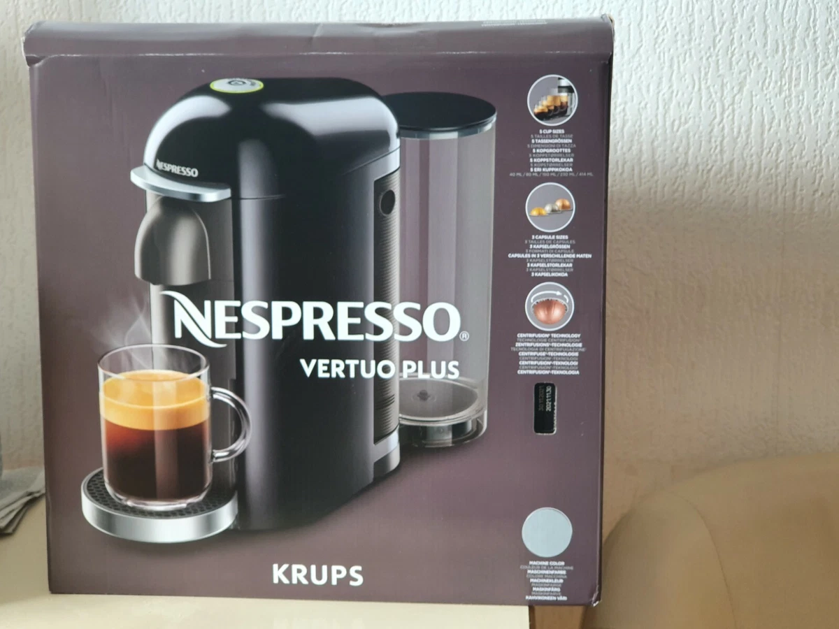 Krups Nespresso, Machine a Cafe, Cafetiere a Capsules, 4 Tailles