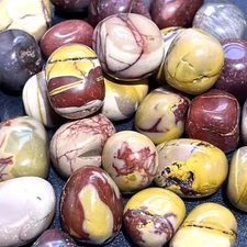 Mookaite Jasper Tumbled Stones (By The Piece Or Pound) Bulk Wholesale Lot