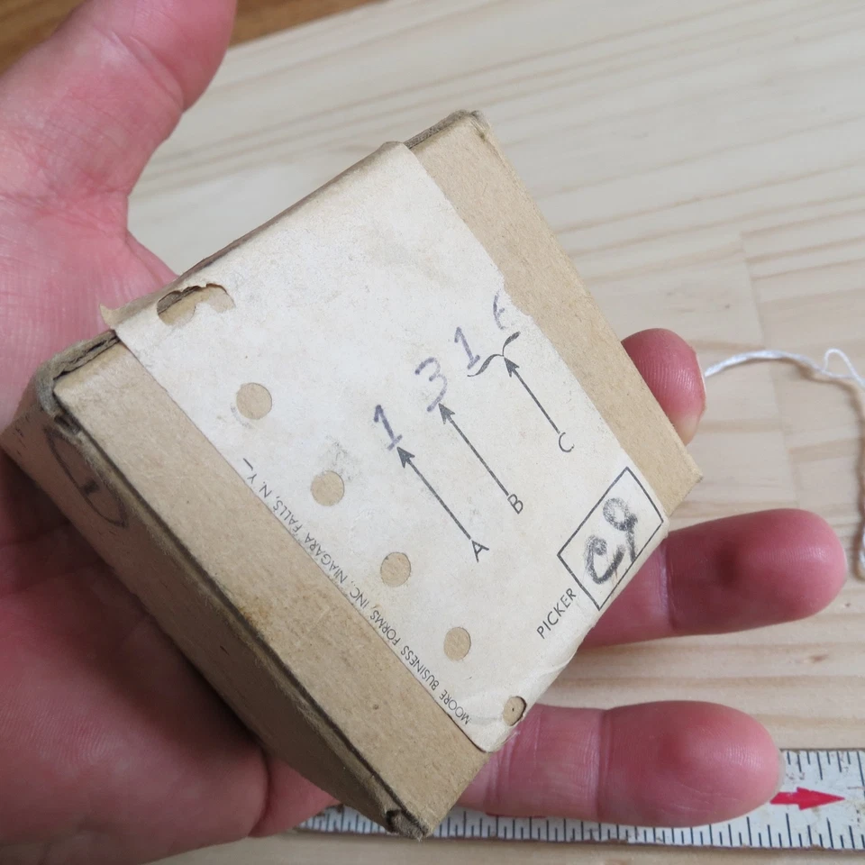 Señuelo de pesca vintage EZE-Way Sinkers Pat. Estados Unidos Canadá (lote #8039) Foto 4 de 4