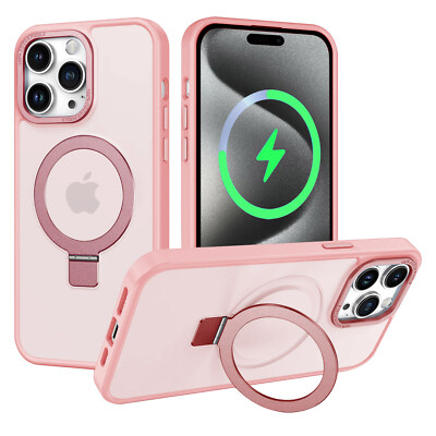For Apple iPhone 16 Pro Case 6.9'' Mag Safe Magnetic Kickstand Hard Cover +Screen