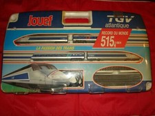 COFFRET TGV ATLANTIQUE JOUEF HO 4 ELEMENTS TRAIN ELECTRIQUE RECORD MONDE 515.3 K