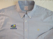 BROOKS BROTHERS XL Men's Shirt Long Sleeve 1818 Cotton Classic Governors Cup 18