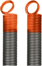 Heavy Duty Residential Garage Door Extension Springs 2-Pack 170lb. Orange