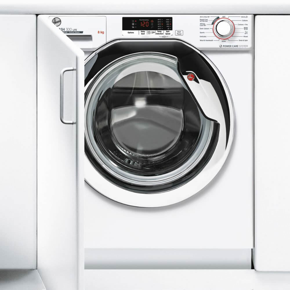HBWS48D2ACE 1400rpm Built-in Washing Machine 8kg Load Class C