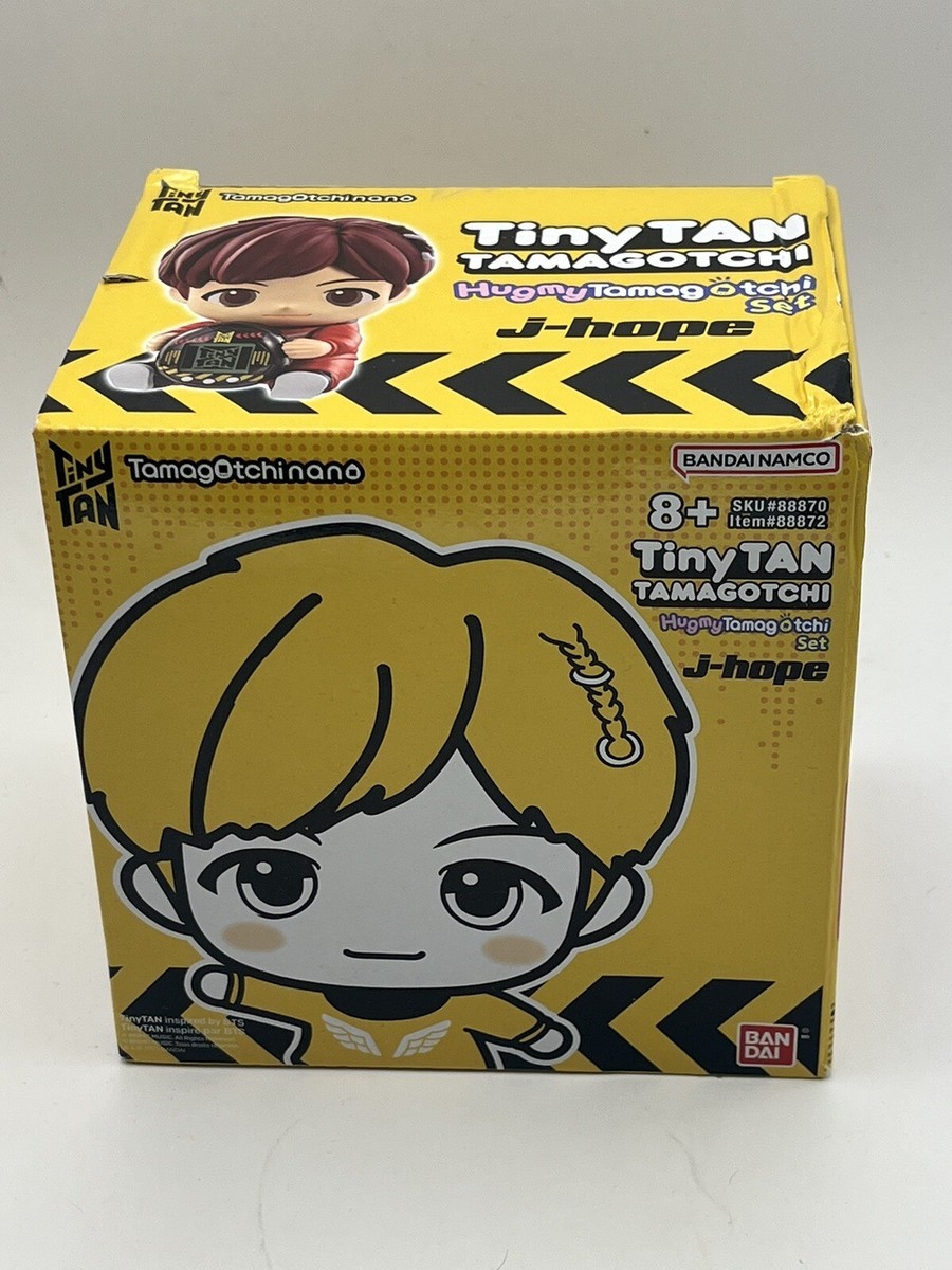 J-HOPE Hugmy Tamagotchi BTS Tiny Tan Set with Vinyl Figure