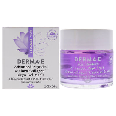 Advanced Peptides and Flora-Collagen Cryo-Gel Mask by Derma-E for Unisex - 2 oz