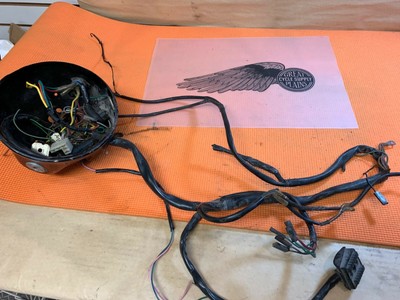 Bmw 6 R90s Wiring Harness With Headlight Late 74 76 Ebay