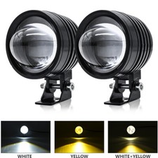 Faro de coche foco antiniebla de trabajo de doble color para iluminación auxiliar automática